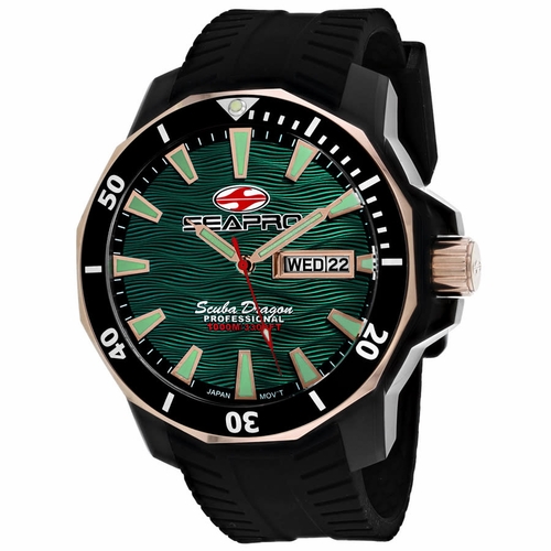 Seapro SP8324 Scuba Dragon Diver Limited Edition 1000 Meters Mens Quartz Watch Seapro SP8324 Scuba Dragon Diver Limited Edition 1000 Meters Mens Quartz Watch