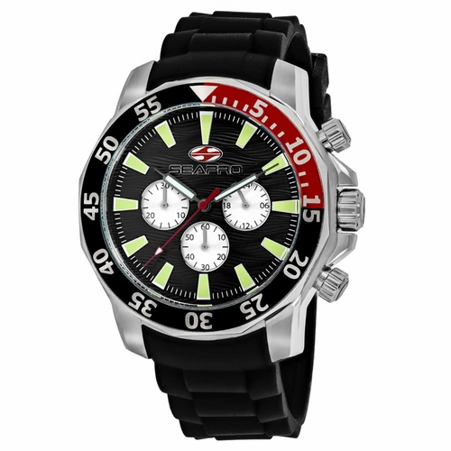 Seapro SP8332 Scuba Explorer Mens Chronograph Quartz Watch Seapro SP8332 Scuba Explorer Mens Chronograph Quartz Watch