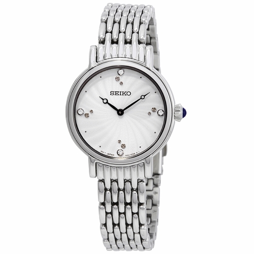 Seiko SFQ805P1 Swarovski Crystals Ladies Quartz Watch