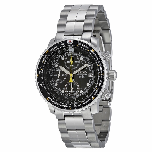 Seiko SNA411 Flight Chronograph Mens Chronograph Quartz Watch
