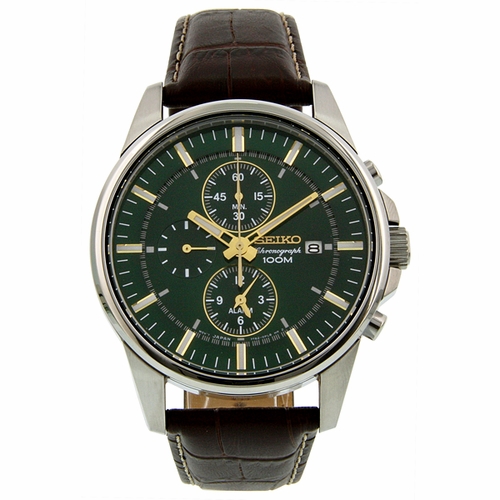 Seiko SNAF09 Chronograph Mens Chronograph Quartz Watch