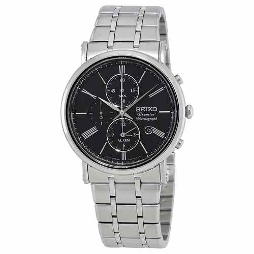 Seiko SNAF75P1 Premier Mens Chronograph Quartz Watch