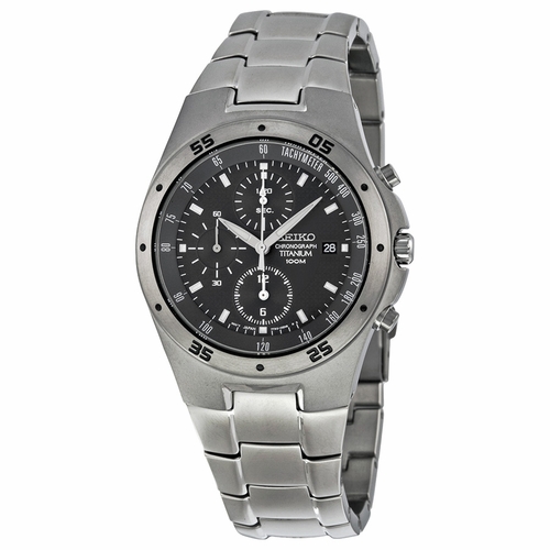 Seiko SND419 Titanium Mens Chronograph Quartz Watch