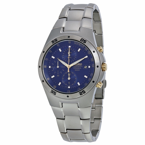 Seiko SND449 Titanium Mens Chronograph Quartz Watch