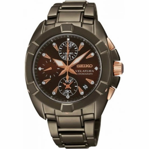 Seiko SNDX91 Velatura Mens Chronograph Quartz Watch