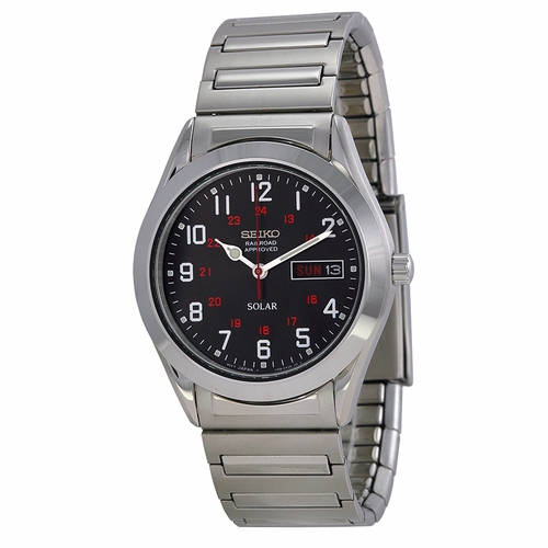 Seiko SNE179 Solar Mens Eco-Drive Watch