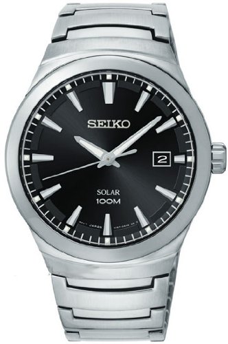 Seiko SNE291 Solar Mens Eco-Drive Watch