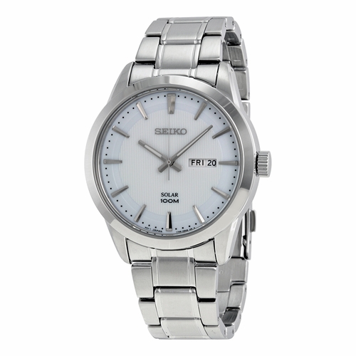 Seiko SNE359P1S Solar Mens Eco-Drive Watch