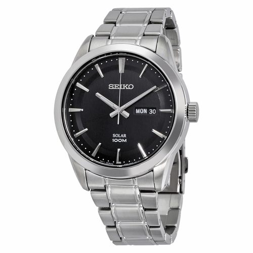 Seiko SNE363P1S Solar Mens Eco-Drive Watch