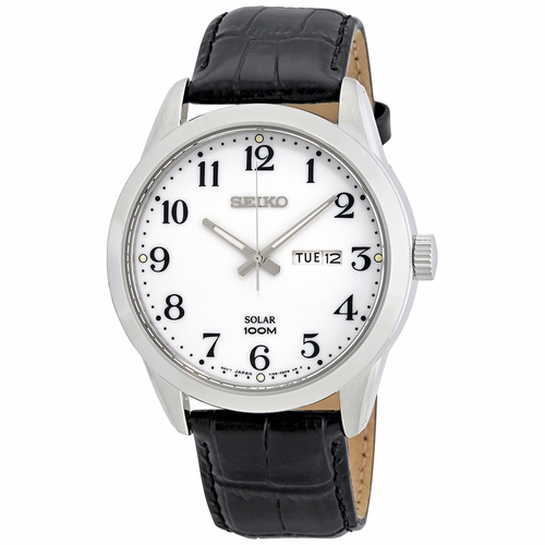 Seiko SNE371 Solar Mens Eco-Drive Watch Seiko SNE371 Solar Mens Eco-Drive Watch
