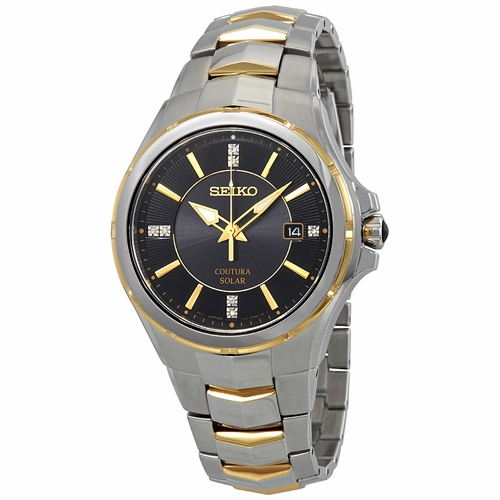 Seiko SNE444 Coutura Mens Eco-Drive Watch