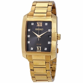 Seiko SNE462 Diamonds Ladies Eco-Drive Watch