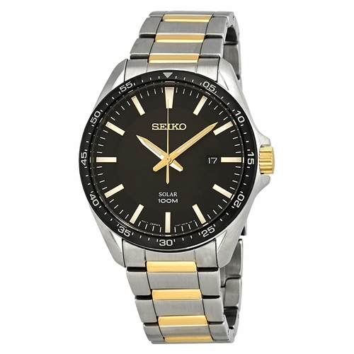 Seiko SNE485 Essentials Mens Eco-Drive Watch