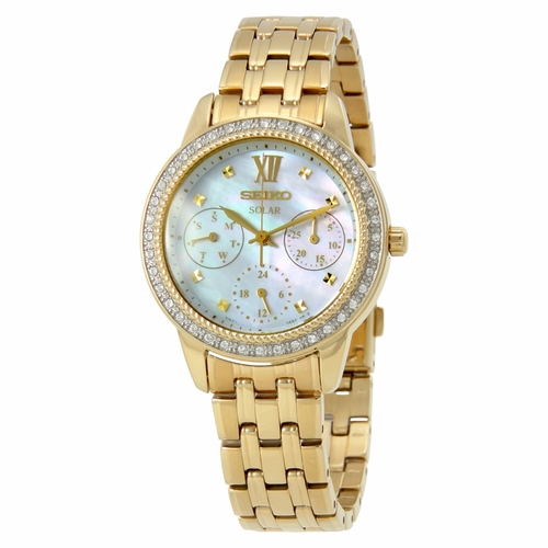 Seiko SNE872 Recraft Ladies Eco-Drive Watch