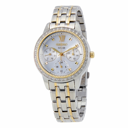 Seiko SNE874 Recraft Ladies Eco-Drive Watch
