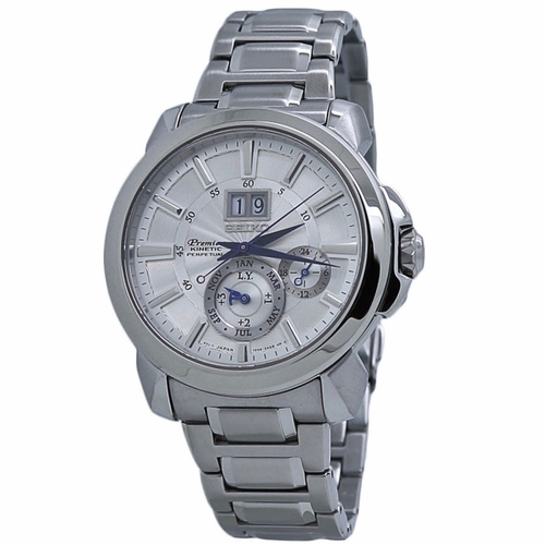 Seiko SNP159 Premier Mens Kinetic Watch