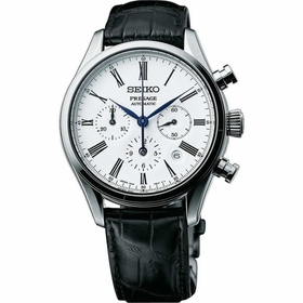 Seiko SRQ023 Presage Luxe Mens Chronograph Automatic Watch