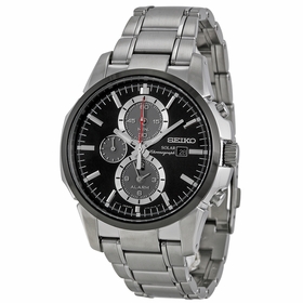 Seiko SSC087 Solar Mens Chronograph Eco-Drive Watch