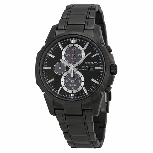 Seiko SSC095 Solar Mens Chronograph Eco-Drive Watch