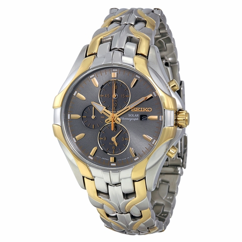 Seiko SSC138 Solar Mens Chronograph Eco-Drive Watch