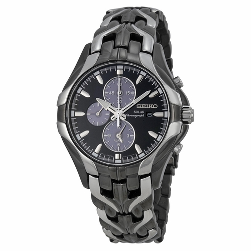 Seiko SSC139 Solar Mens Chronograph Eco-Drive Watch