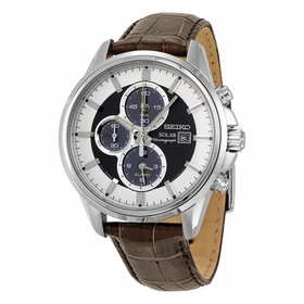 Seiko SSC259 Solar Mens Chronograph Eco-Drive Watch