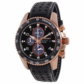 Seiko SSC274 Solar Mens Chronograph Eco-Drive Watch