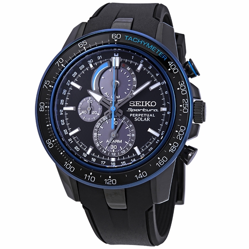 Seiko SSC429P1 Sportura Mens Chronograph Eco-Drive Watch