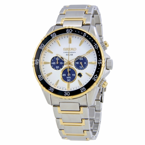 Seiko SSC446 Core Mens Chronograph Eco-Drive Watch