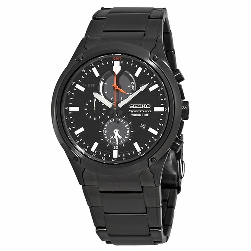 Seiko SSC481P1 Sportura Mens Chronograph Eco-Drive Watch