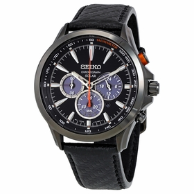 Seiko SSC499 Solar Mens Chronograph Eco-Drive Watch
