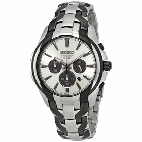 Seiko SSC635 Core Solar Chronograph Mens Chronograph Eco-Drive Watch