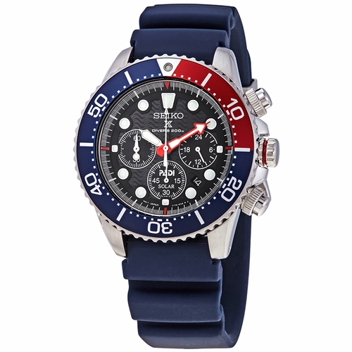 Seiko SSC663P1 Prospex Mens Chronograph Eco-Drive Watch