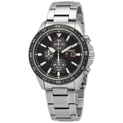 Seiko SSC705 Prospex Mens Chronograph Eco-Drive Watch