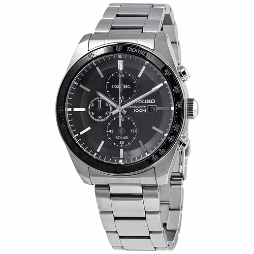 Seiko SSC715 Solar Mens Chronograph Eco-Drive Watch