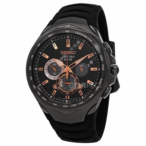 Seiko SSC811P9 Coutura Mens Chronograph Eco-Drive Watch