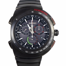 Seiko SSE121 Astron GPS Solar Mens Chronograph Quartz Watch