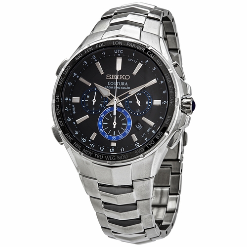 Seiko SSG009 Coutura Mens Chronograph Eco-Drive Watch Seiko SSG009 Coutura Mens Chronograph Eco-Drive Watch