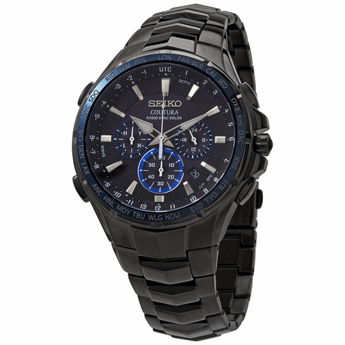 Seiko SSG021 Coutura Mens Chronograph Eco-Drive Watch