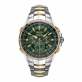 Seiko SSG022P9 Coutura Mens Chronograph Eco-Drive Watch