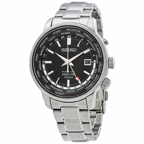 Seiko SUN069P1 Kinetic Mens Eco-Drive Watch