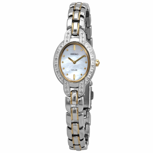 Seiko SUP325 Tressia Ladies Solar Powered Quartz Watch