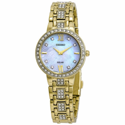 Seiko SUP364 Solar Ladies Eco-Drive Watch