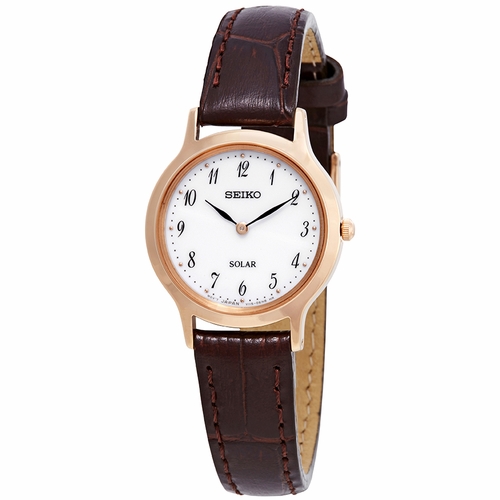 Seiko SUP372P1 Solar Ladies Eco-Drive Watch