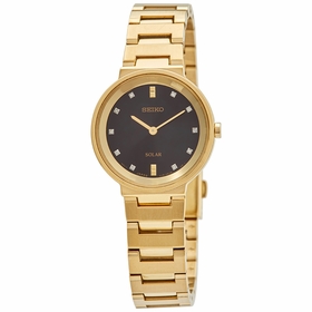 Seiko SUP396 Diamonds Ladies Eco-Drive Watch
