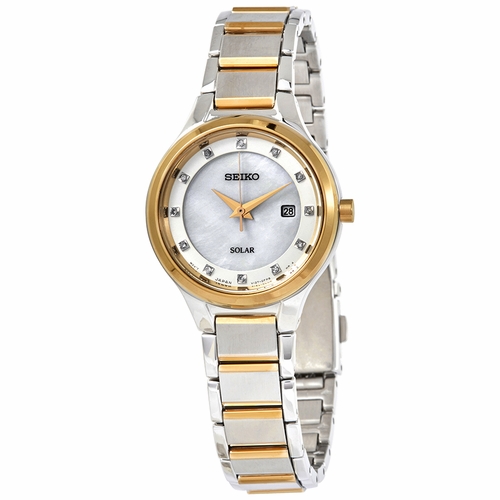 Seiko SUT318 Solar Ladies Eco-Drive Watch