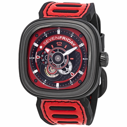 Sevenfriday P3B/06 RACING TEAM RED P3B Racing Team Mens Automatic Watch