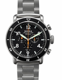 Shinola S0100118 Black Blizzard Mens Chronograph Quartz Watch