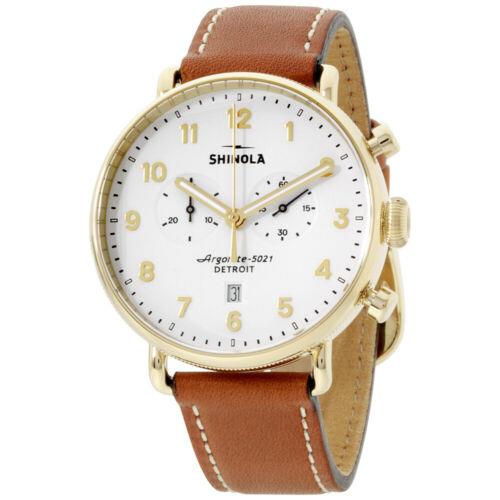 Shinola S020044134 The Canfield Mens Chronograph Quartz Watch