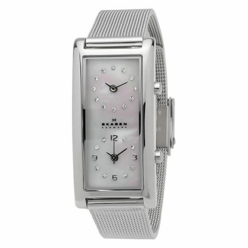 Skagen 20SSSMP Petra Dual Time Ladies Quartz Watch